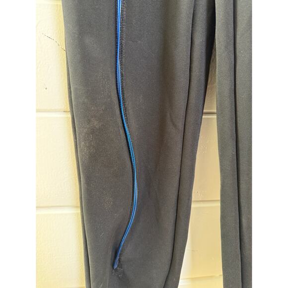 Spirit Light-Up EL Wire Stick Figure Costume Bodysuit Kids Medium Black blue - Picture 10 of 11